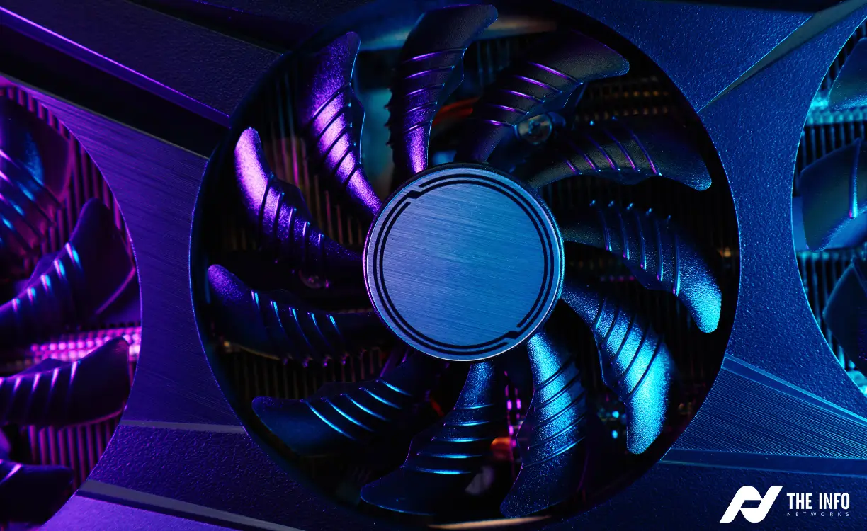 High-performance gaming PC setup showcasing RGB lighting and advanced cooling
