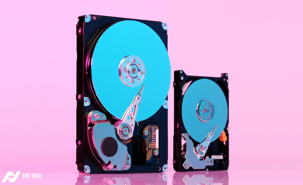 Internal hard drive installed in a gaming PC for efficient storage
