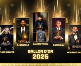 Likely Ballon d'Or 2025 contenders on stage